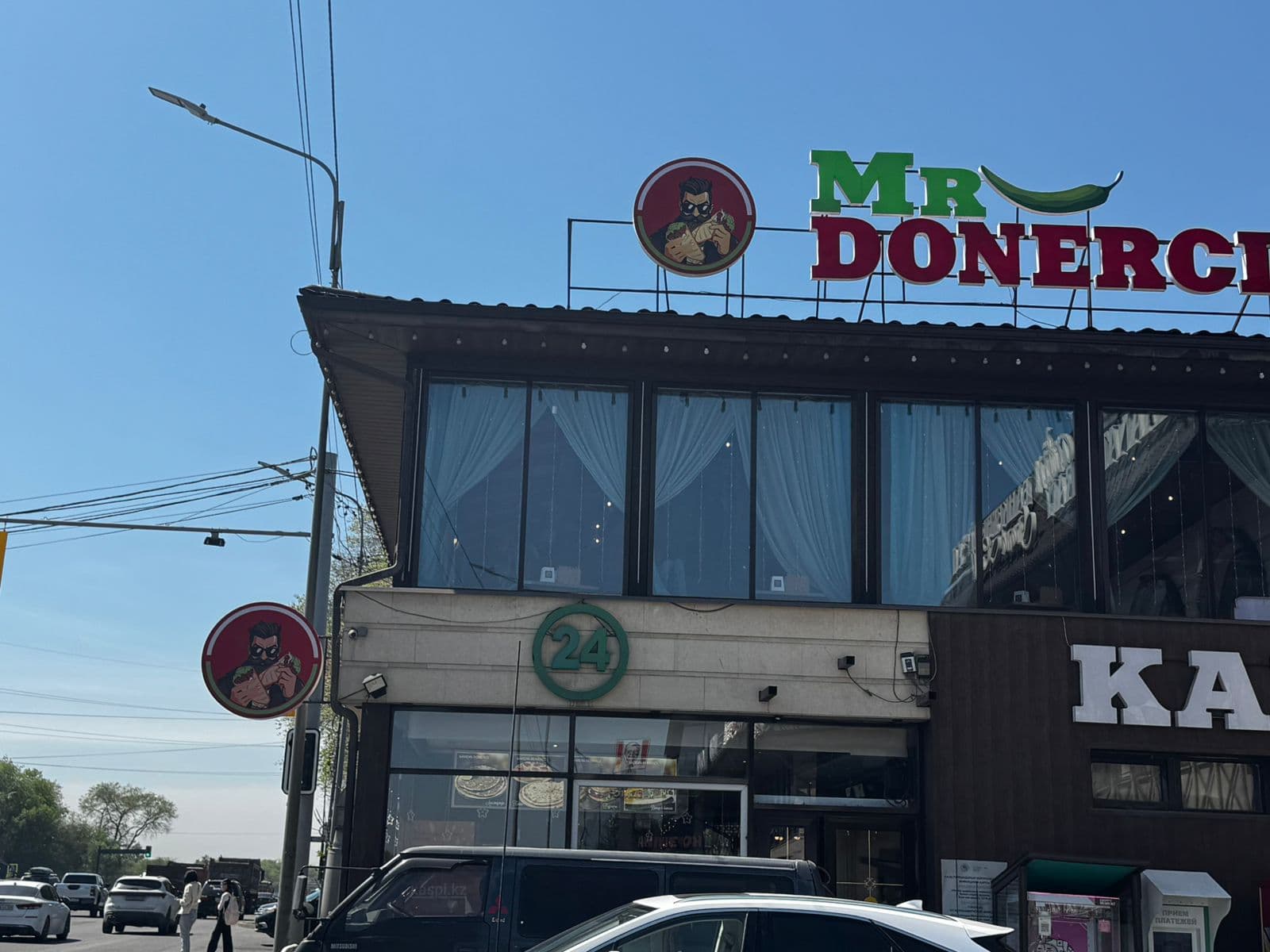 Mr. Donerci — готовая вывеска в Алматы